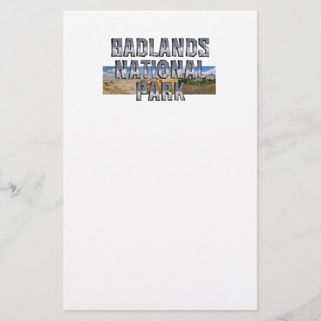 ABH Badlands Briefpapier (Vorderseite)