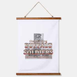 ABH Buffalo Soldiers mit Tapestry Wandteppich Mit Holzrahmen