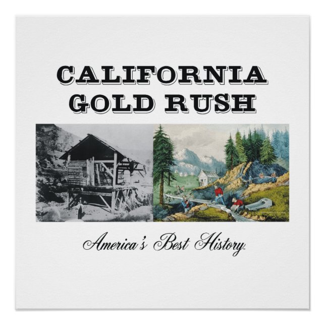 ABH California Gold Rush Poster (Vorderseite)