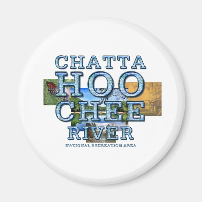 ABH Chattahoochee River Magnet (Vorne)
