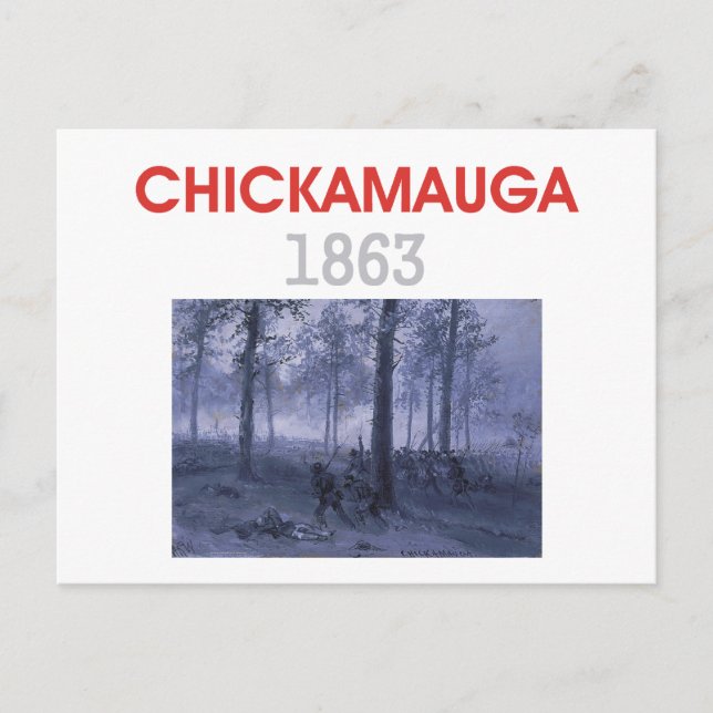 ABH Chickamauga Postkarte (Vorderseite)