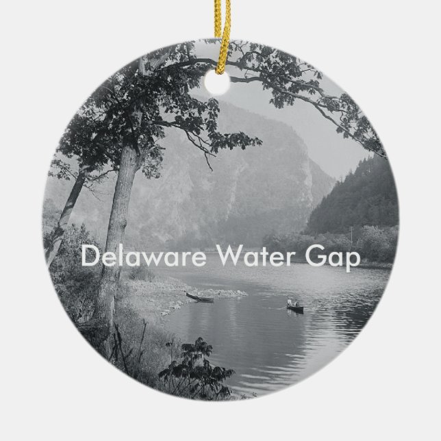 ABH Delaware Water Gap Keramik Ornament (Vorne)