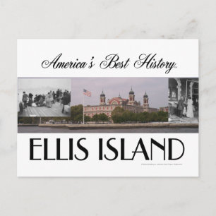ABH Ellis Island Postkarte