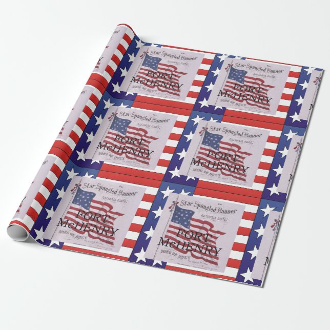 ABH Fort McHenry Geschenkpapier (Ungerollt)