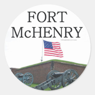 ABH Fort McHenry Runder Aufkleber