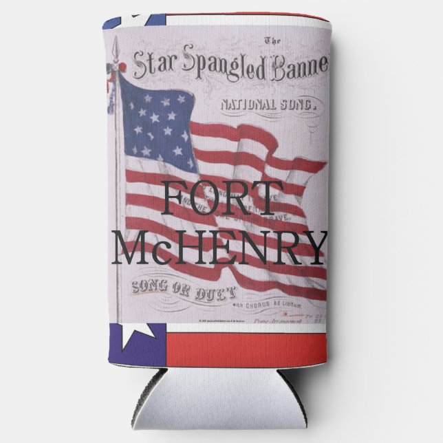 ABH Fort McHenry Selters Dosenkühler (Vorderseite)