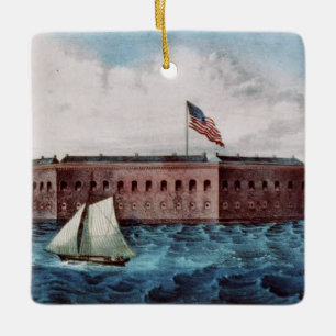 ABH Fort Sumter Keramikornament