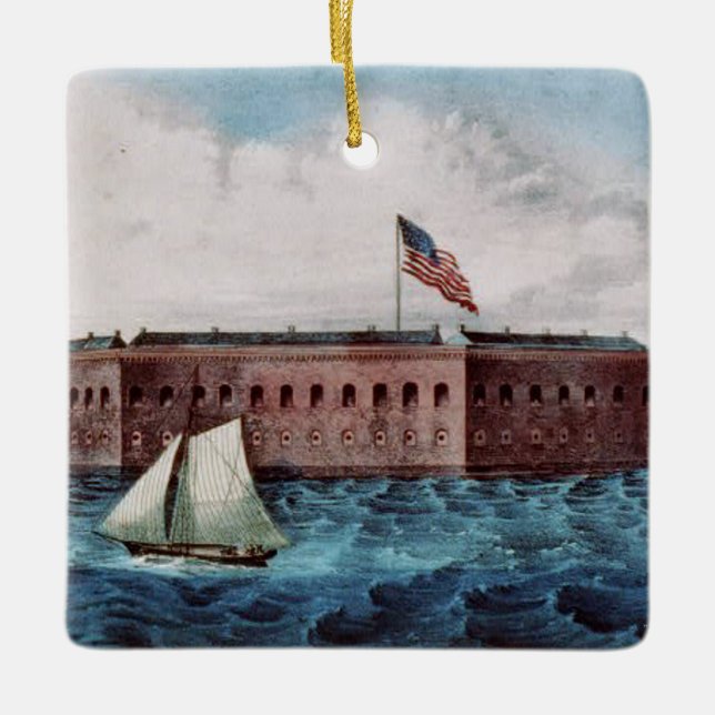 ABH Fort Sumter Keramikornament (Vorderseite)