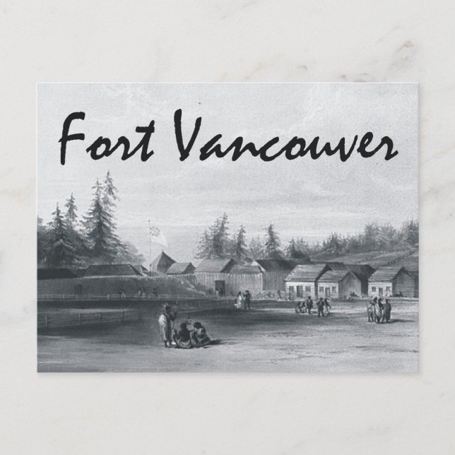 ABH Fort Vancouver Postkarte (Vorderseite)