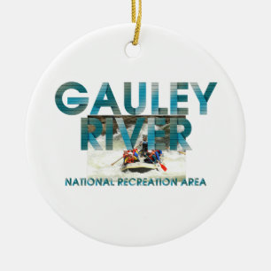 ABH Gauley River Keramik Ornament