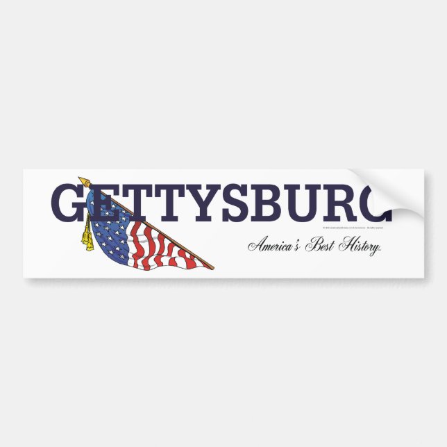 ABH Gettysburg Autoaufkleber (Vorne)