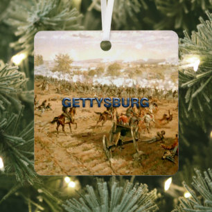 ABH Gettysburg Metal Ornament Aus Metall