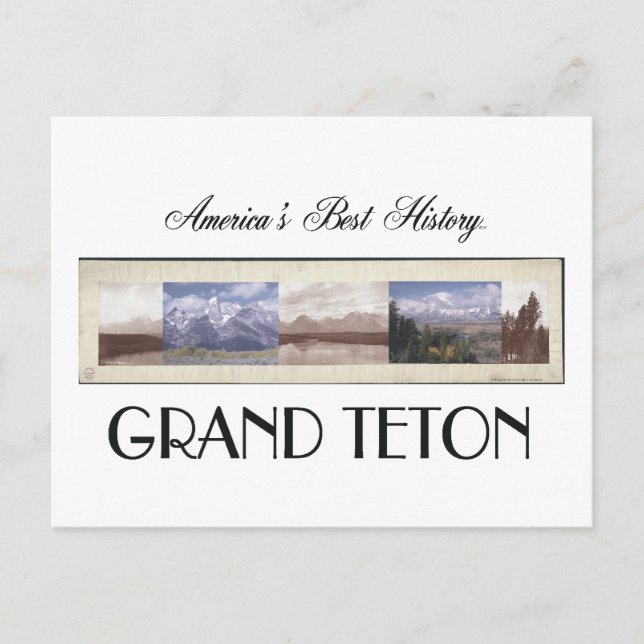ABH Grand Teton Postkarte (Vorderseite)