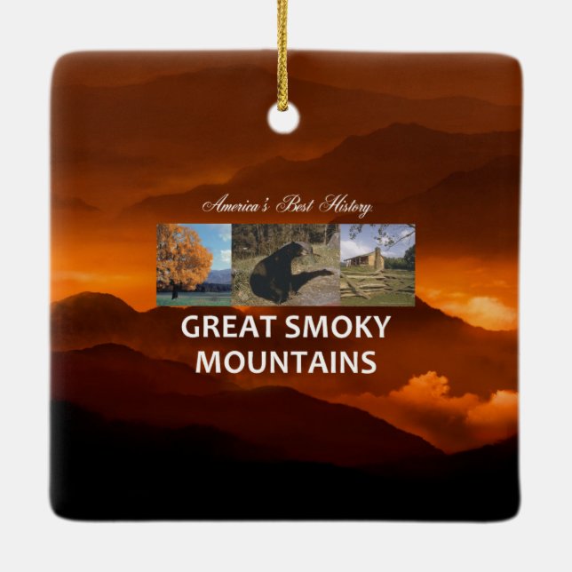 ABH Great Smoky Mountains Keramikornament (Rückseite)
