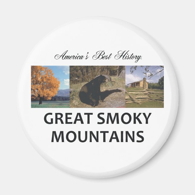 ABH Great Smoky Mountains Magnet (Vorne)