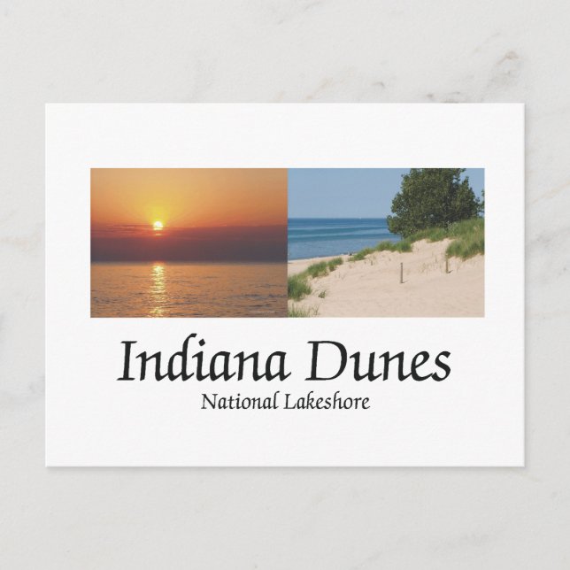 ABH Indiana Dunes Postkarte (Vorderseite)