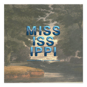 ABH Mississippi National River Poster