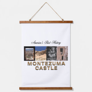 ABH Montezuma Castle Wandteppich Mit Holzrahmen