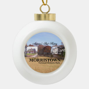 ABH Morristown NHP Keramik Kugel-Ornament