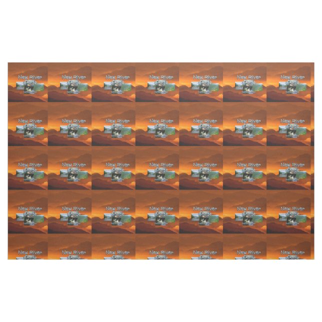 ABH New River Gorge Stoff (Fat Quarter (45,7 x 55,9 cm))