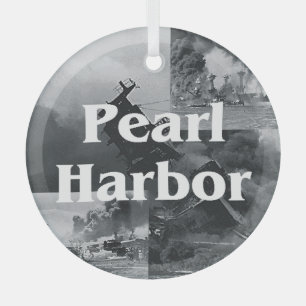 ABH Pearl Harbor Glas Ornament Ornament Aus Glas