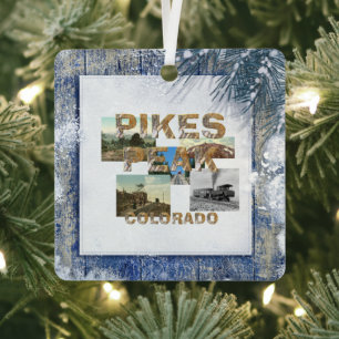 ABH Pikes Peak Ornament Aus Metall