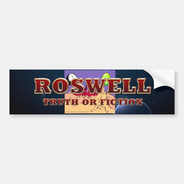 ABH Roswell Autoaufkleber (Vorne)