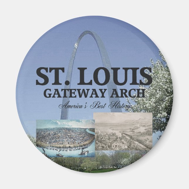 ABH St. Louis Gateway Magnet (Vorne)