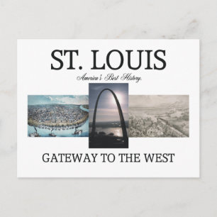 ABH St. Louis Gateway Postkarte