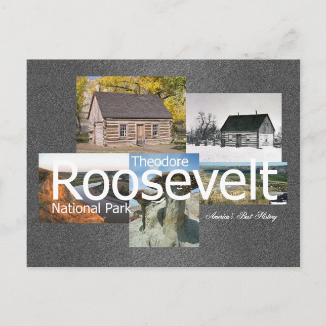 ABH Theodore Roosevelt NP Postkarte (Vorderseite)