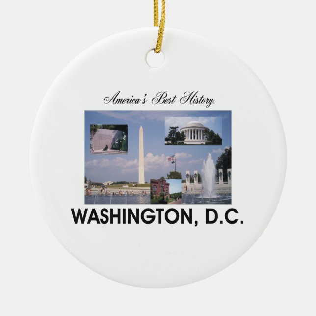 ABH Washington DC Keramik Ornament (Vorne)
