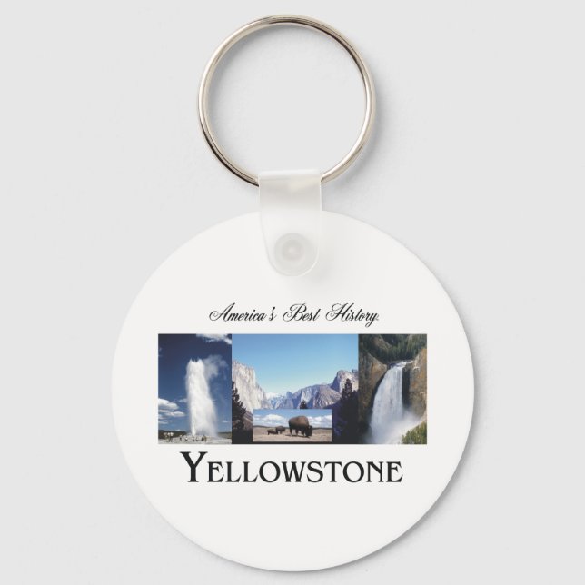 ABH Yellowstone Schlüsselanhänger (Vorderseite)