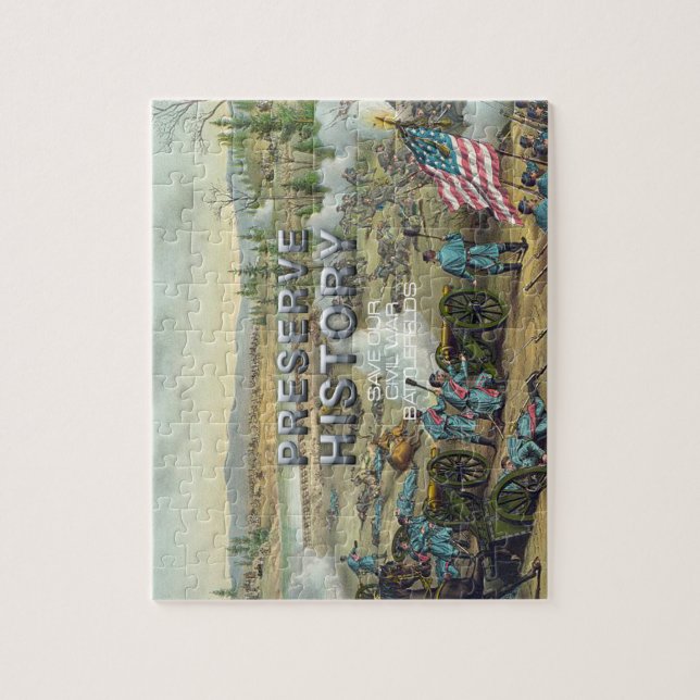 ABH zivile Kriegs-Schlachtfeld-Bewahrung Puzzle (Vertikal)