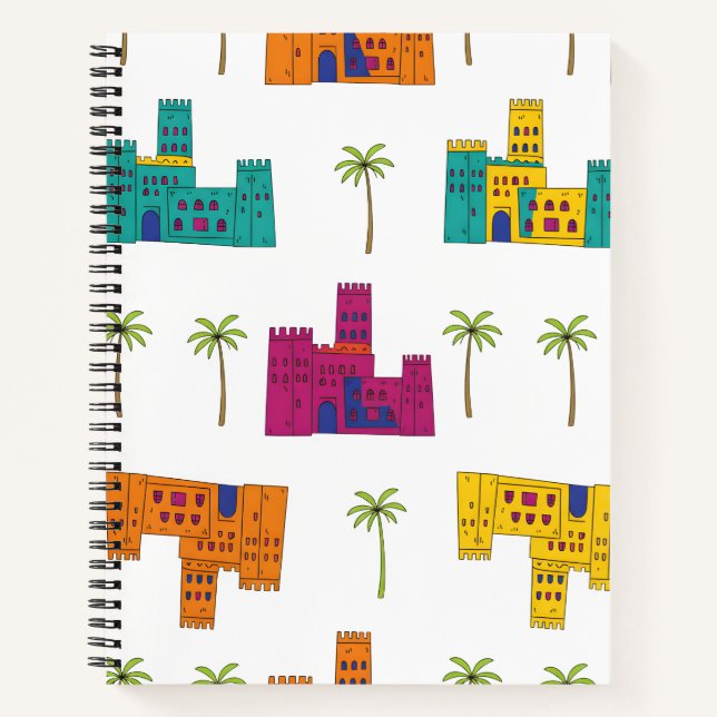 Abha Aseer Heritage Houses Notizbuch (Vorderseite)