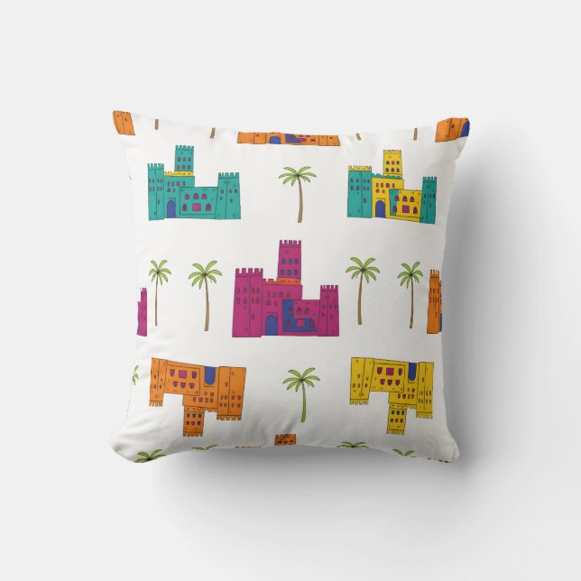 Abha Aseer Heritage Kissen (Vorderseite)