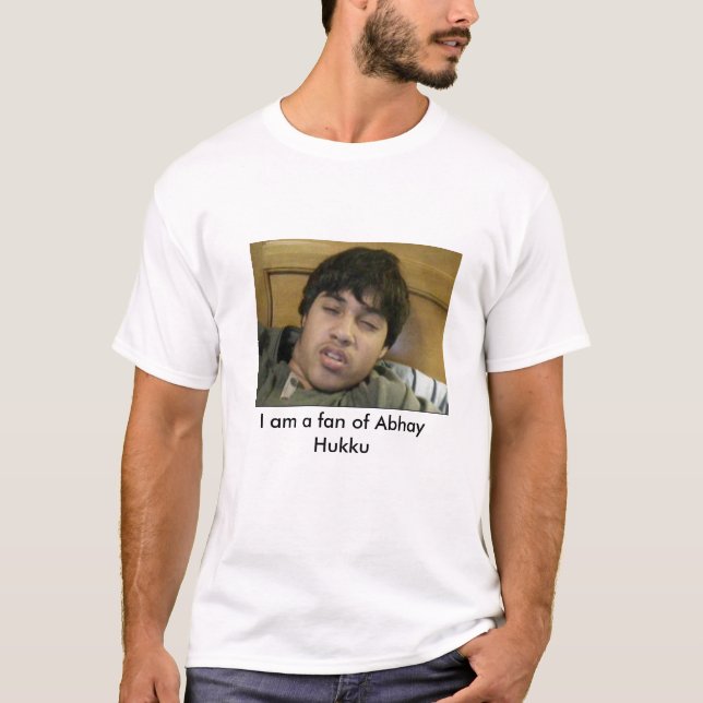 Abhay Hukku Fan-Shirt T-Shirt (Vorderseite)
