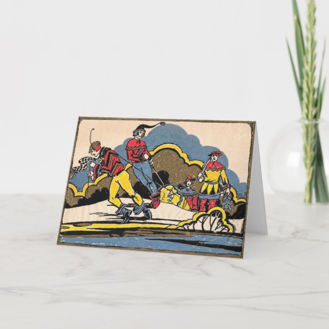 Abholung Feiertagskarte (Vorderseite)