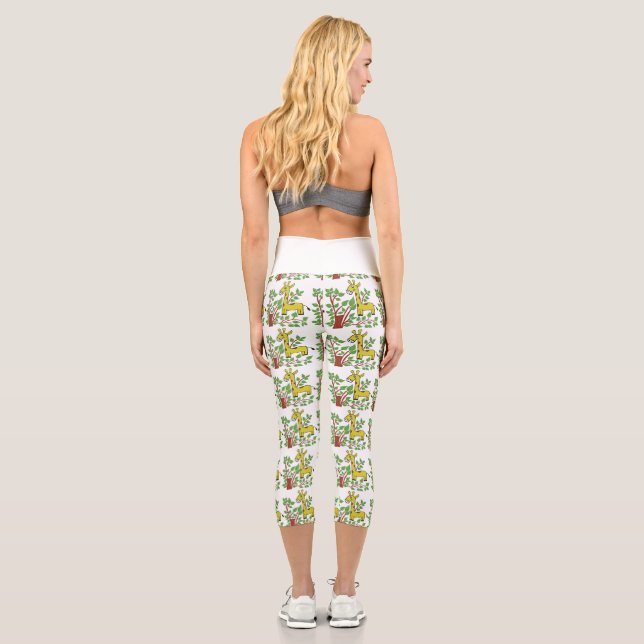 Abholzung Capri Leggings (Rückseite)