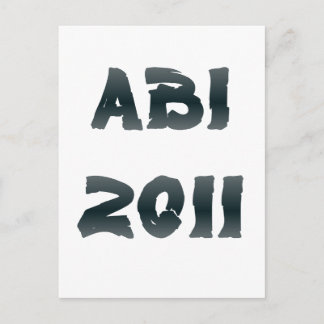 ABI 2011 POSTKARTE