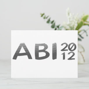 ABI 2012  EINLADUNG