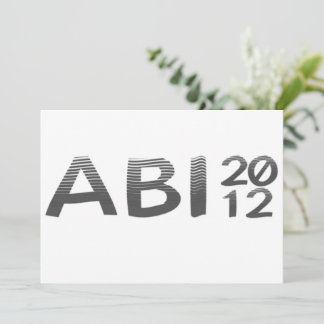 ABI 2012  EINLADUNG