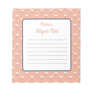 Abi print Mitzvah Notes Notizblock