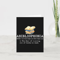Abibliophobie Definition lustiges Lesen Buchwurm