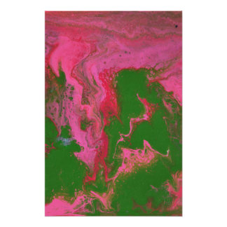 Abigail 1 Crazy Abstrakt Poster