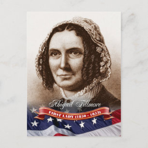Abigail Fillmore, First Lady of the U.S. Postkarte