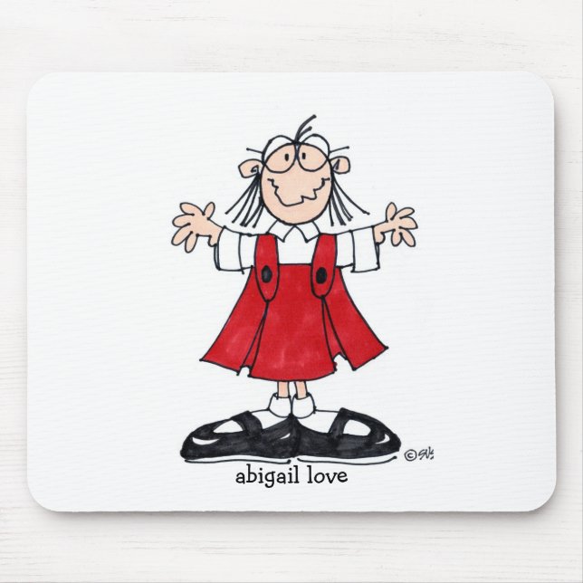 Abigail-Liebe mousepad (Vorne)