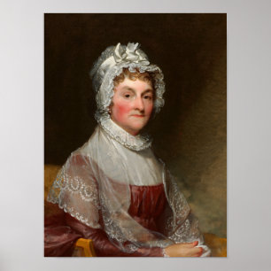 Abigail Smith Adams von Gilbert Stuart Poster