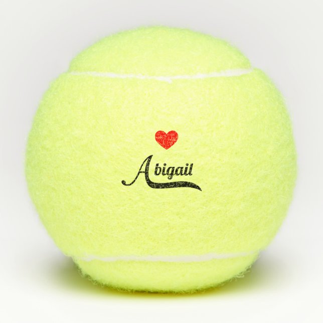 Abigail Tennisbälle (Vorderseite)