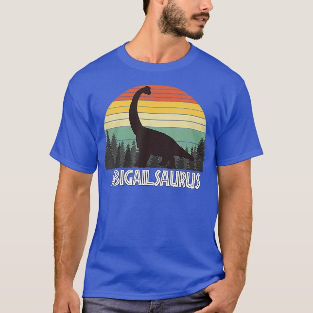 Abigailsaurus Abigail saurus T-Shirt (Vorderseite)