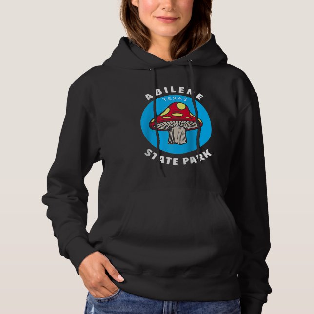 Abilene State Park Texas TX Mushroom Vacation Souv Hoodie (Vorderseite)